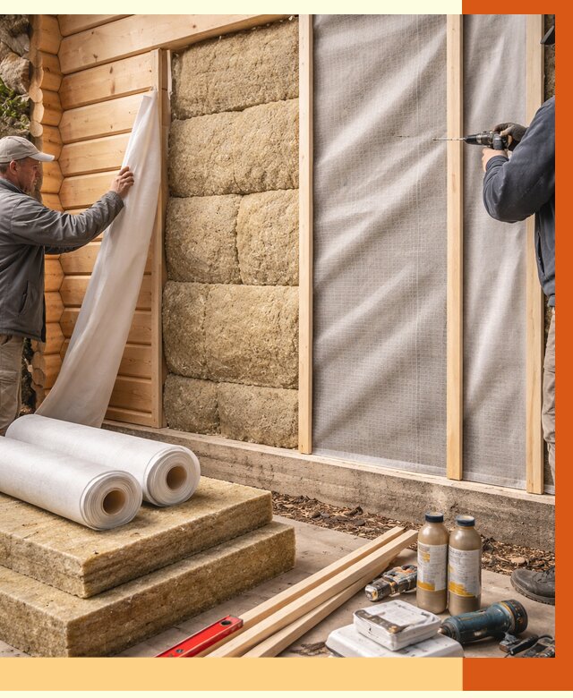 Утепление дома из минибруса в Челябинске от 4640 руб/м2 — заказать профессионально | ТепломастерЧлб