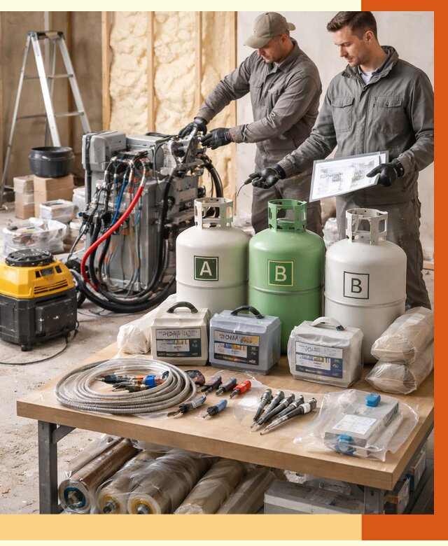 Продажа компонентов ППУ с консультацией в Челябинске от 4331 руб. | ТепломастерЧлб